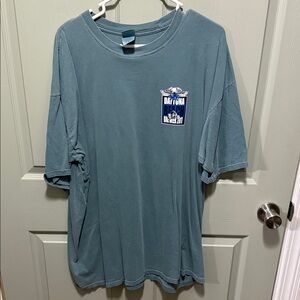 Men's Blue Graphic T-Shirt